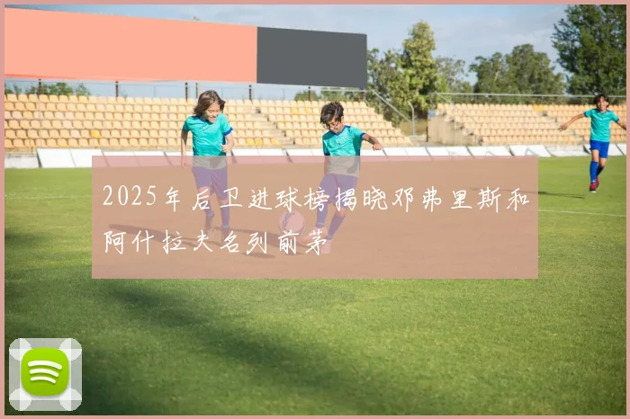 2025年后卫进球榜揭晓邓弗里斯和阿什拉夫名列前茅